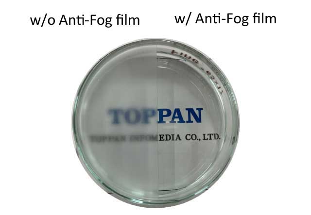 Video of Anti-Fog Film 2