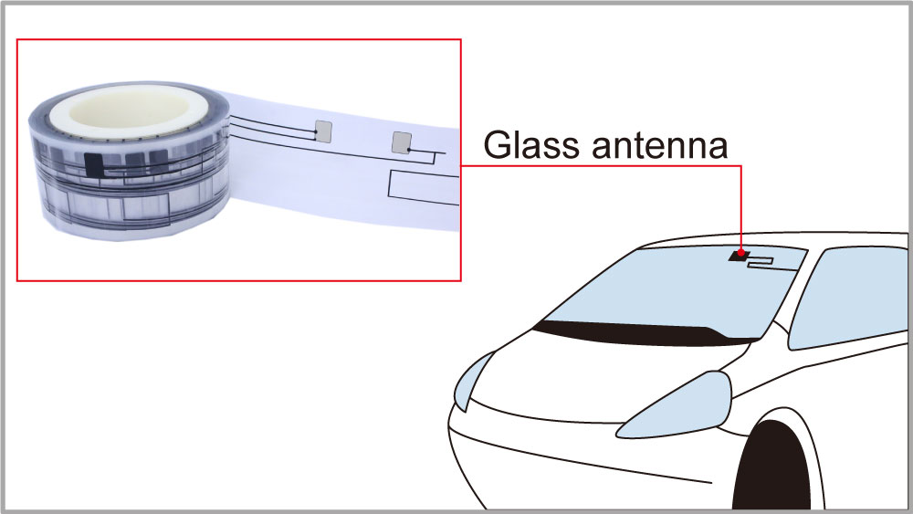 Glass antenna
